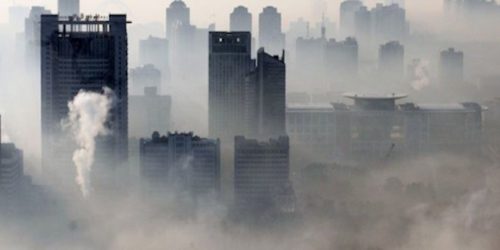 ville dans la pollution aux particules